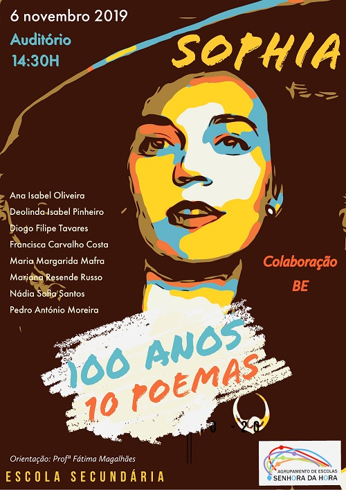 Biblioteca Escolar Secundária - Sophia 100 anos 10 poemas